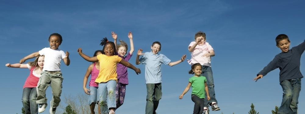 Children Playing in Washington DC - Therapy